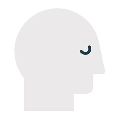 Head profile icon avatar