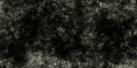 Abstract background with dark black grunge background texture .Concrete black texture background. Chaotic abstract organic design. Monochrome texture. White Grunge on Black Background for Overlay