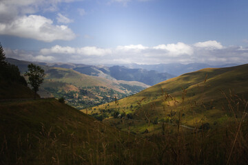 Naklejka premium Montagnes Pyrénées