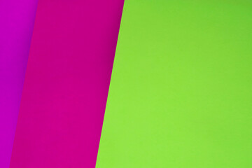 Abstract Background consisting Dark and light shades of pink green purple to create a three fold creative cover design