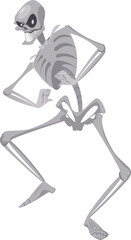 dancing skeleton