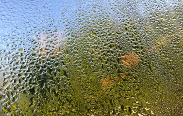 water drops on glass 4