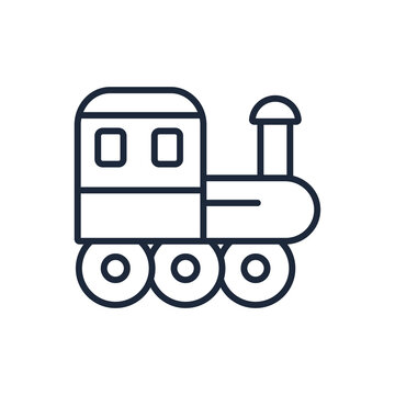 train icons  symbol vector elements for infographic web