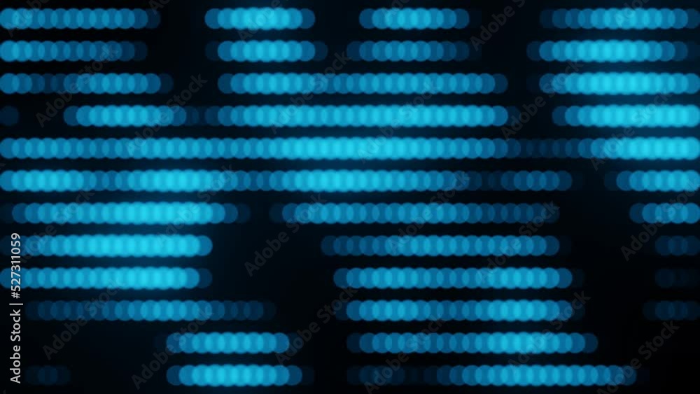 Poster Beautiful Abstract background Blue bokeh light. 3d rendering illustration Background pattern for design. Loops video.	
