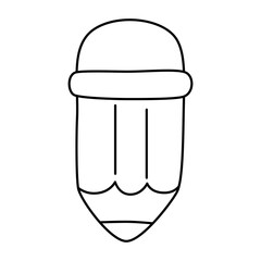 Pencil thin line icon