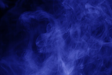 blue smoke background