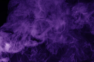 Purple smoke