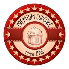 Premium quality cupcake label