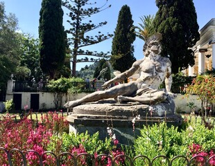 Statue of Achilles, Corfu