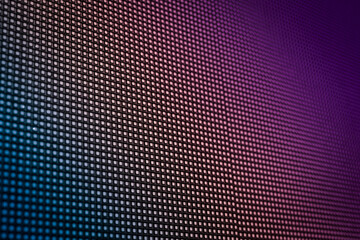 Led neon screen background. Digital screen computer monitor color pixel texture 