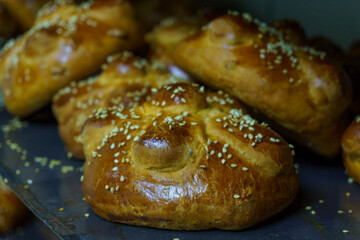 hojaldras Day of the dead Mexican Bread