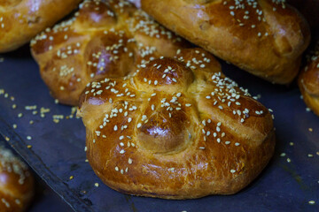 hojaldras Day of the dead Mexican Bread