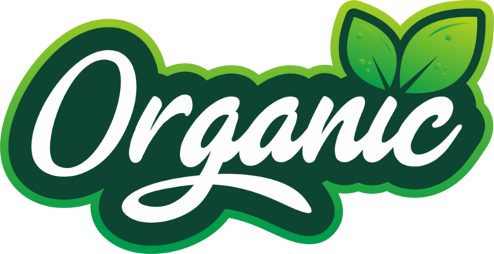 Organic typography logo or label design - Powered by Adobe
