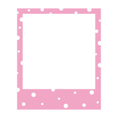 Polaroid frames, Cute Cartoon Border Photo