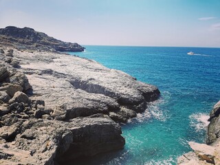 coast of island