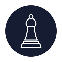 Game Chess Vector Icon
