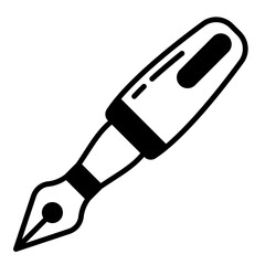 pen icon for writing letters