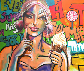 Hot Summer Graffiti Freestyle - 527328212