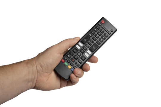 A TV remote control