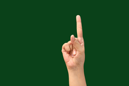 lady hands up sign, three points, take note hands for advertisement and product mockup, different gestures 