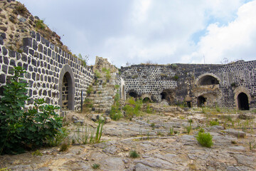 A view of Margat (Al-marqab) Castle in Baniyas, Syria.