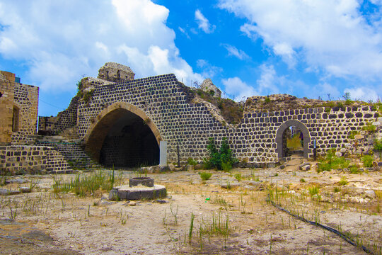 A view of Margat (Al-marqab) Castle in Baniyas, Syria.