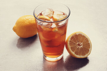 Fototapeta premium Ice tea