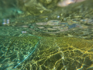 Foto subacquea nel mediterraneo 