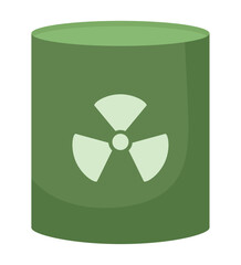 radioactive barriel design