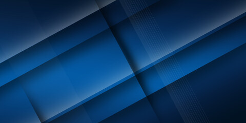 Abstract blue diagonal overlap background