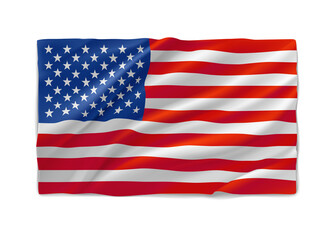 Flag of United States of America.