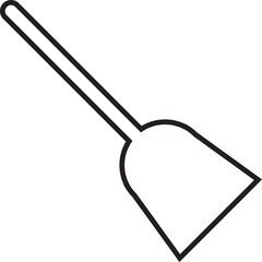 black and white brush