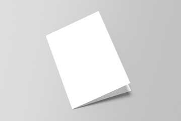 A5 Bifold Brochure Mockup