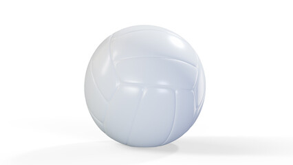 3D rendering of a volley ball