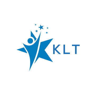 KLT Letter logo white background .KLT Business finance logo design vector image in illustrator .KLT letter logo design for entrepreneur and business.
