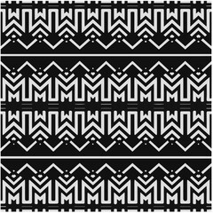 Design seamless monochrome geometric pattern. Abstract background. Vector art.Perfect for site backdrop, wrapping paper, wallpaper, textile and surface design. 