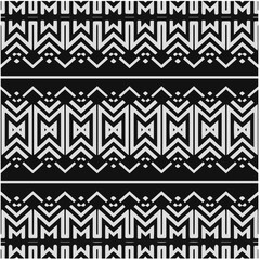 Design seamless monochrome geometric pattern. Abstract background. Vector art.Perfect for site backdrop, wrapping paper, wallpaper, textile and surface design. 
