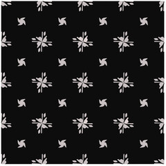 Design seamless monochrome geometric pattern. Abstract background. Vector art.Perfect for site backdrop, wrapping paper, wallpaper, textile and surface design. 