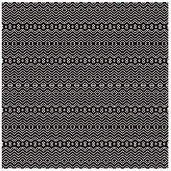 Design seamless monochrome geometric pattern. Abstract background. Vector art.Perfect for site backdrop, wrapping paper, wallpaper, textile and surface design. 