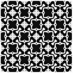 Design seamless monochrome geometric pattern. Abstract background. Vector art.Perfect for site backdrop, wrapping paper, wallpaper, textile and surface design. 