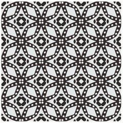 Design seamless monochrome geometric pattern. Abstract background. Vector art.Perfect for site backdrop, wrapping paper, wallpaper, textile and surface design. 