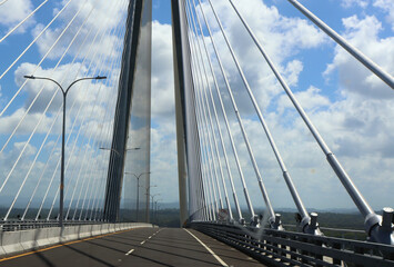 Obraz premium Panama Canal, 100th Anniversary Bridge