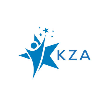 KZA Letter logo white background .KZA Business finance logo design vector image in illustrator .KZA letter logo design for entrepreneur and business.
