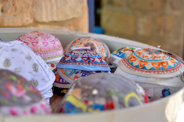 Jewish kippah domes Judaism used by Orthodox Jews.
