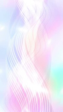  Vertical version flowing abstract looping animated multicolored background