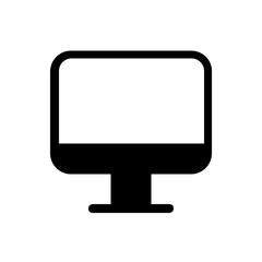 monitor glyph icon