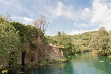 Nera River. Stifone. Province of Terni. Umbria.