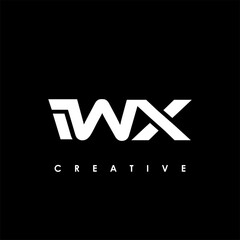IWX Letter Initial Logo Design Template Vector Illustration