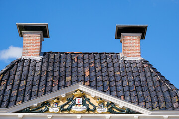 Cityscape Kollum, Friesland province, The Netherlands |\ Stadsbeeld Kollum