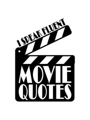 Obraz premium speak fluent movie quotes 